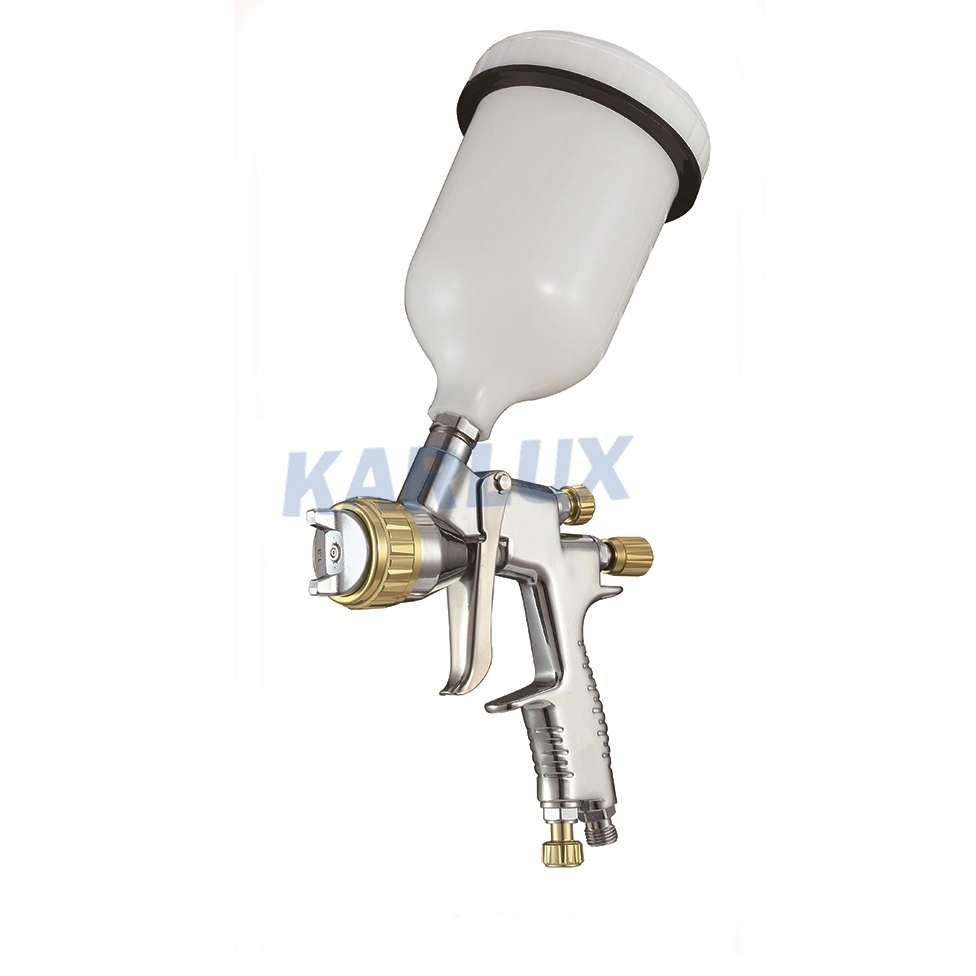 HVLP Nozzle 1.0-2.5mm Gravity Type Jet Air Spray Gun for Painting