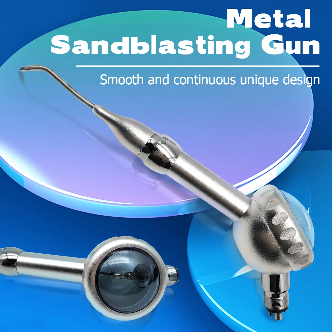 Metal Quick Insertion Sandblasting Gun Aluminum Whitening Polishing Sander Gun