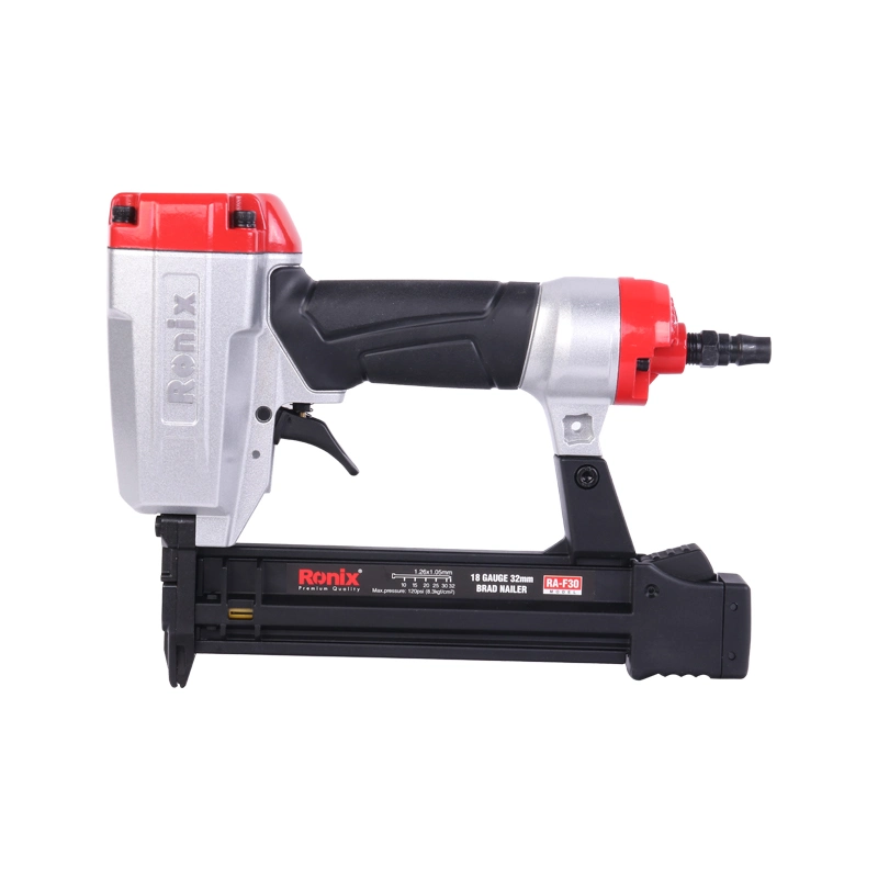 Ronix High Quality Ra-F30 Mini Portable Pneumatic Fastening Fixing Electric Tools Electric Nail Gun Air Nailer Stapler Machine