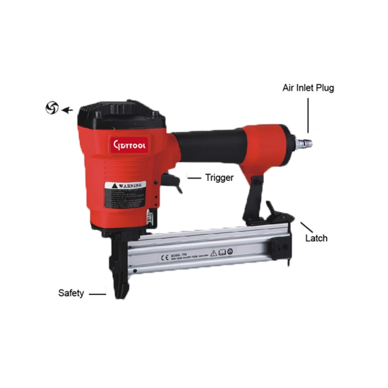 High Quality Hot Sale T Nails 50mm Air Finish Nailer Gdy-T50A